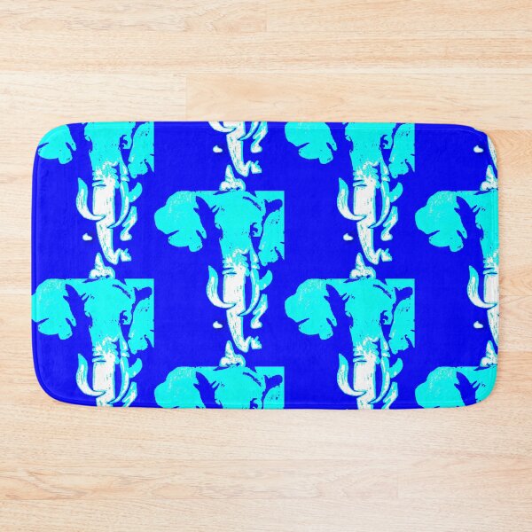 Item preview, Blue Elephant Blue backdrop  designed and sold by Chad's Fresh Art.