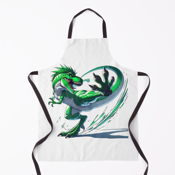 Item preview, Action-Packed Green T-Rex Illustration Design designed and sold by kylmllr101684.