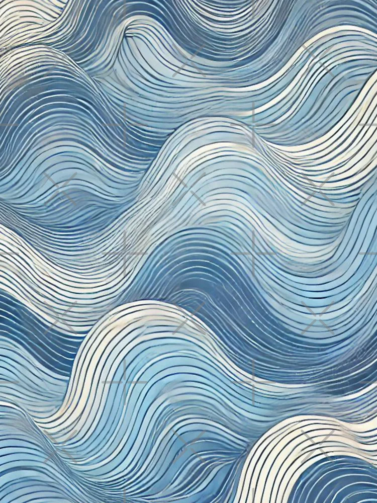 Thumbnail 4 of 4, Samsung Galaxy Phone Case, Abstract Ocean Wave Pattern designed and sold by Rui Fernandes.