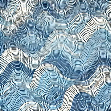 Artwork thumbnail, Abstract Ocean Wave Pattern by Rui Fernandes