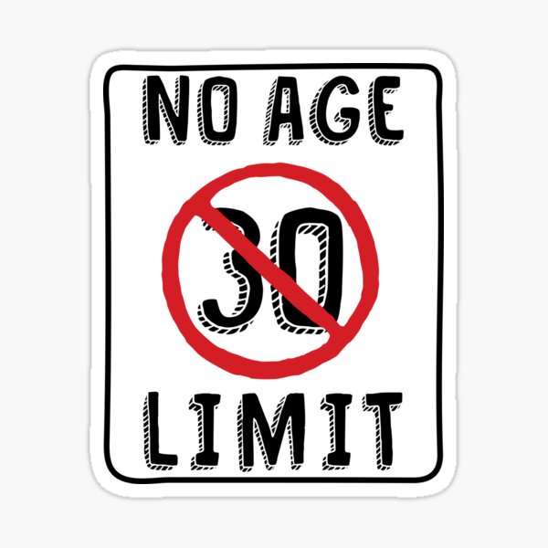 30 years senior citizen birthday' Sticker