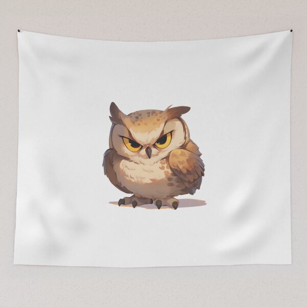 Item preview, Your cute happy friend owl designed and sold by PatternFly.