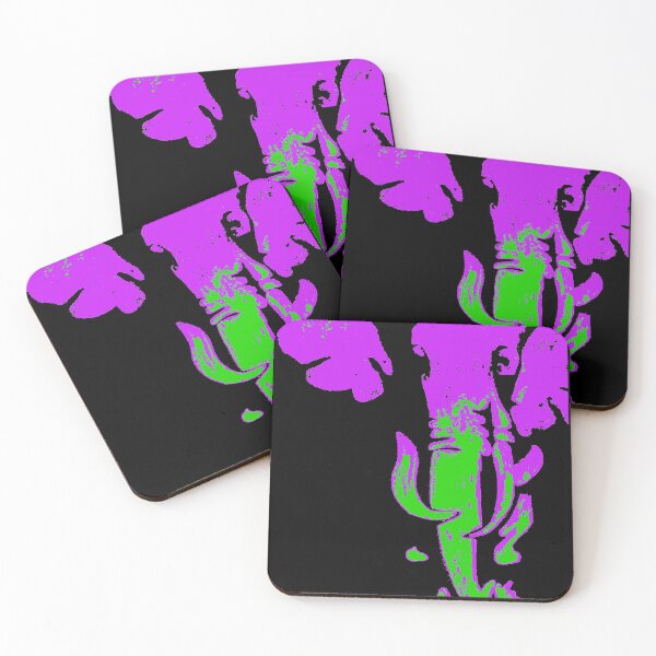 Item preview, Purple Green Elephant  designed and sold by Chad's Fresh Art.