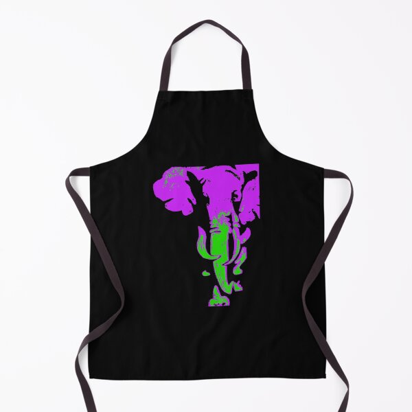 Item preview, Purple Green Elephant  designed and sold by Chad's Fresh Art.