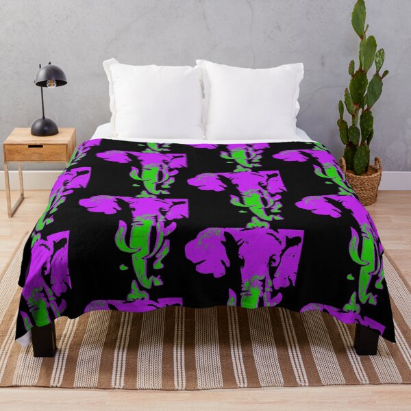 Item preview, Purple Green Elephant designed and sold by Chad's Fresh Art.