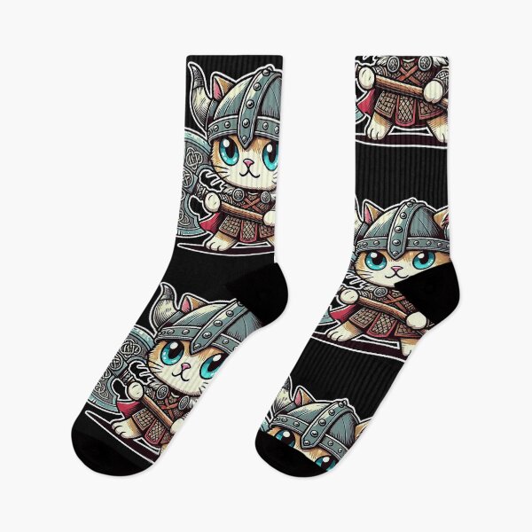Item preview, Viking Cat Kawaii Fighter Fun designed and sold by lAnJefurtifeu.