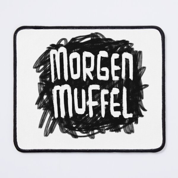 Item preview, Kopie von Morgenmuffel, German word for not a morning person, Morning grouch designed and sold by badlydrawnbabe.