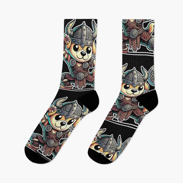 Item preview, Kawaii Viking Dog Fighter Fun designed and sold by lAnJefurtifeu.