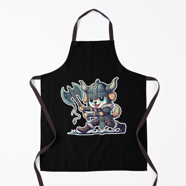 Item preview, Kawaii Viking Dog Fighter Fun designed and sold by lAnJefurtifeu.