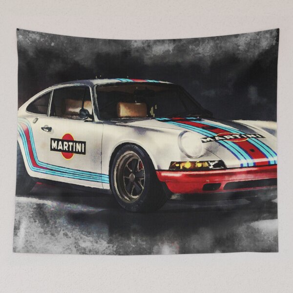 Artikelvorschau, Martini Porsche Art entworfen und verkauft von Road To Track.