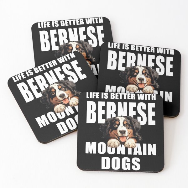 Item preview, Life Is Better With Bernese Mountain Dogs designed and sold by Leo Hill.