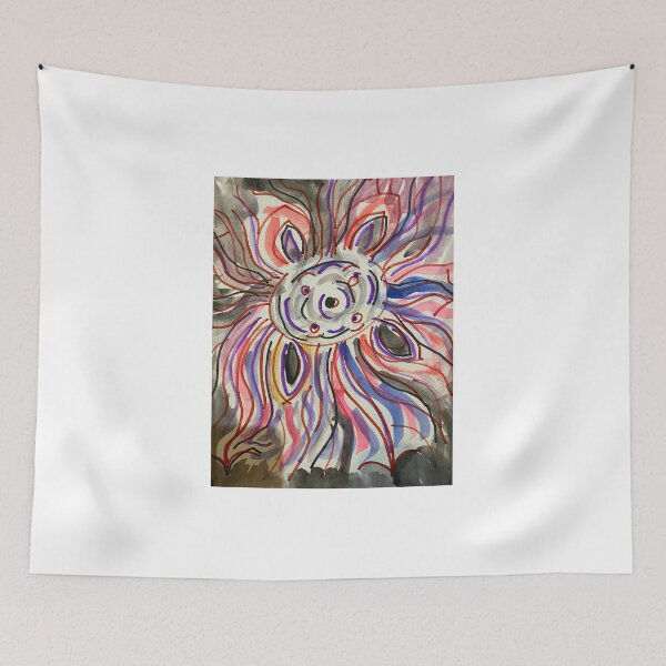 Item preview, Psychedelic flower designed and sold by InSightByGail.