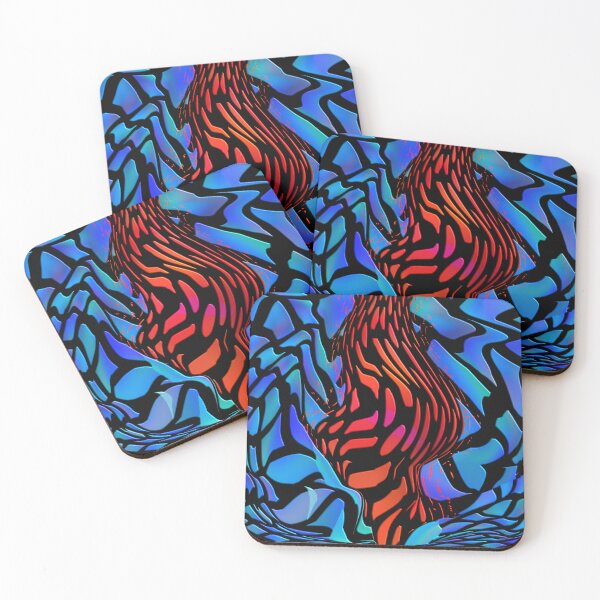 Item preview, VICTOR VASARELY WAVES DANCING FANTASY designed and sold by Ralek.