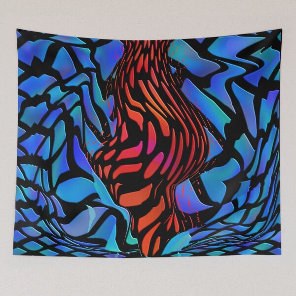 Item preview, VICTOR VASARELY WAVES DANCING FANTASY designed and sold by Ralek.