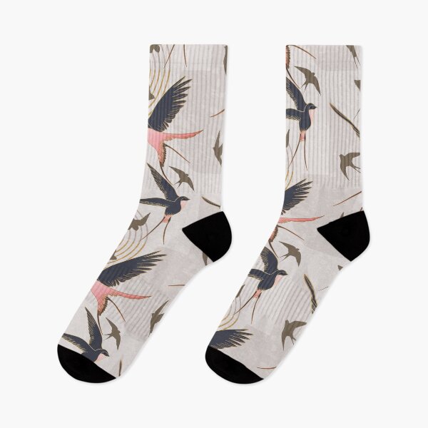 Item preview, Swallows in Flight designed and sold by TurquoiseBird.