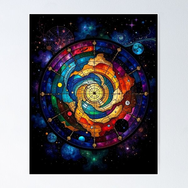 Item preview, Map of the universe designed and sold by Robert Lucio.