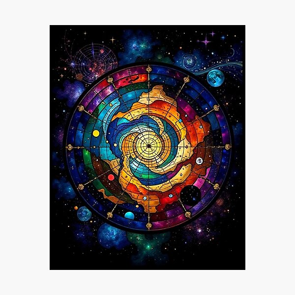 Aperçu de l'œuvre Carte de l'univers créée et vendue par Robert Lucio.