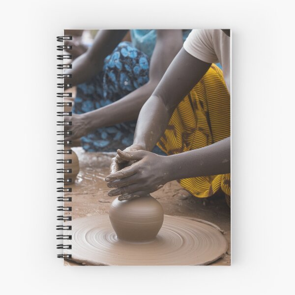 Item preview, African women making pottery designed and sold by Millzsplace.