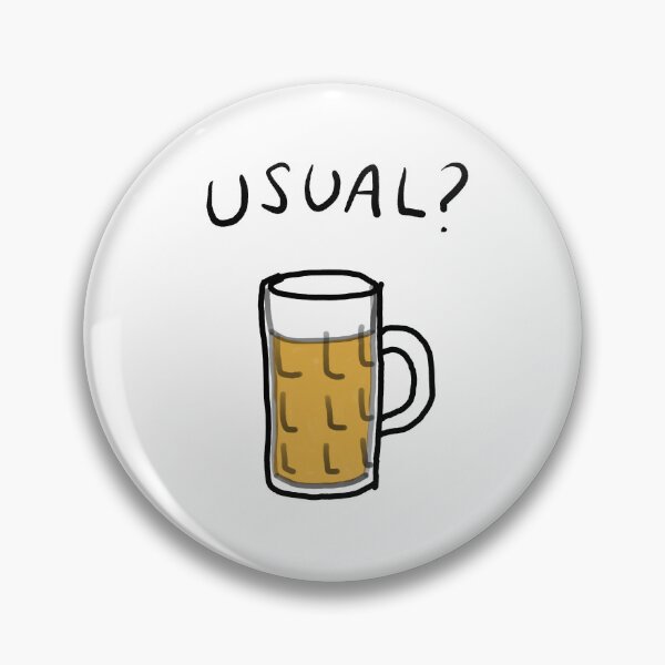 Item preview, Usual Beer designed and sold by AnnieForeman.