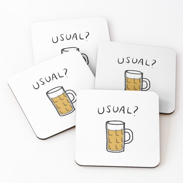 Item preview, Usual Beer designed and sold by AnnieForeman.