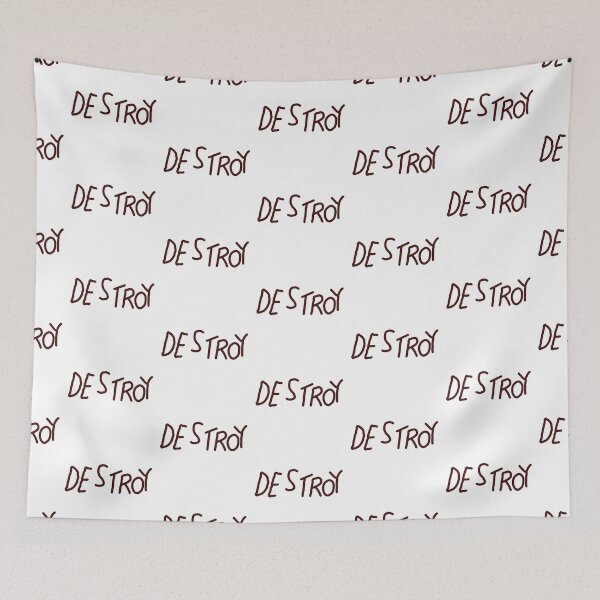 Item preview, Bart's Destroy shirt designed and sold by cubiclecoma.