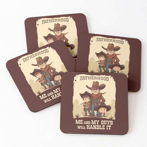 Item preview, Me and my guys will handle it - fatherhood designed and sold by BestRebel.