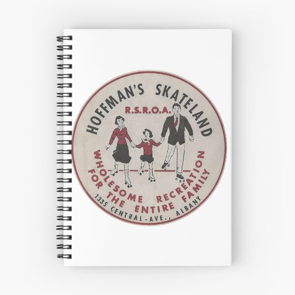 Item preview, Hoffmans Skateland Albany New York Roller Skating Rink Sticker Decal Label designed and sold by tislord.