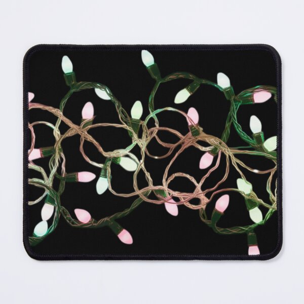 Item preview, Colorful Vintage Christmas lights graphic designed and sold by YourTrendyTees.