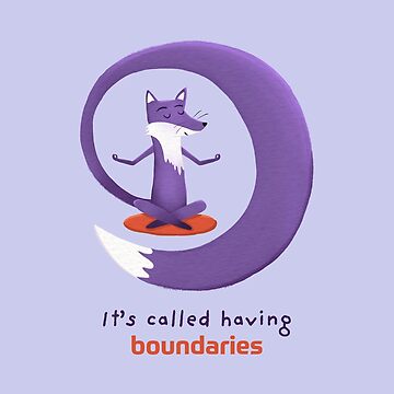 Artwork thumbnail, It’s called having boundaries this with Purple Fox by ItsPurpleFox