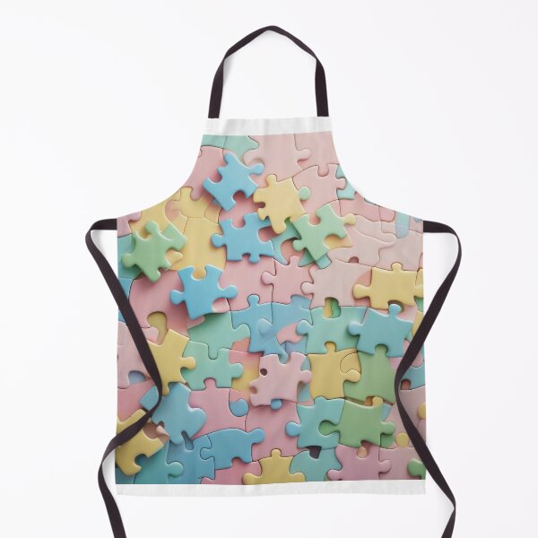 Item preview, Pastel Puzzle Pieces Background designed and sold by hjian8219.
