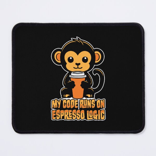 Item preview, My Code Runs on Espresso Logic – Funny Coffee Lover designed and sold by Guerrilla-Dx.