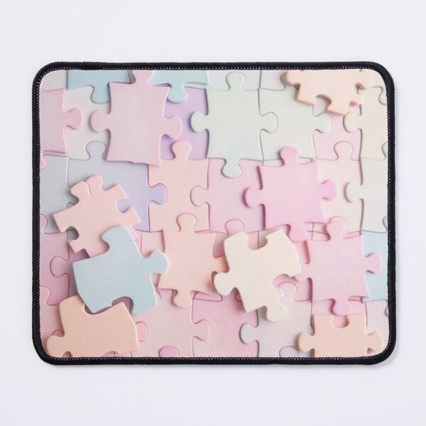 Item preview,  Pastel Puzzle Pieces Background designed and sold by hjian8219.