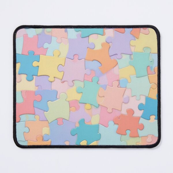 Item preview,  Pastel Puzzle Pieces Background designed and sold by hjian8219.