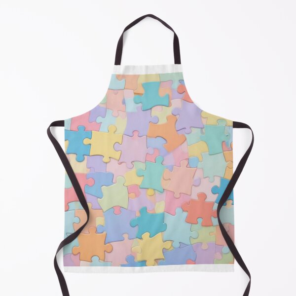 Item preview,  Pastel Puzzle Pieces Background designed and sold by hjian8219.