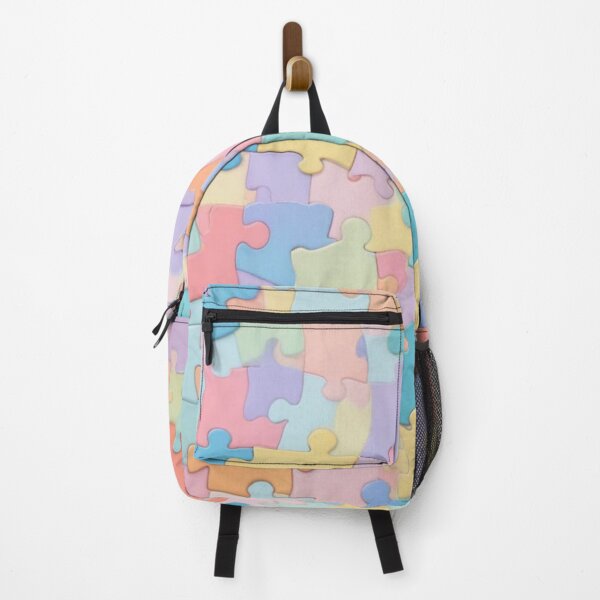 Item preview,  Pastel Puzzle Pieces Background designed and sold by hjian8219.