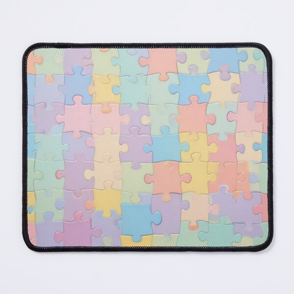 Item preview,  Pastel Puzzle Pieces Background designed and sold by hjian8219.