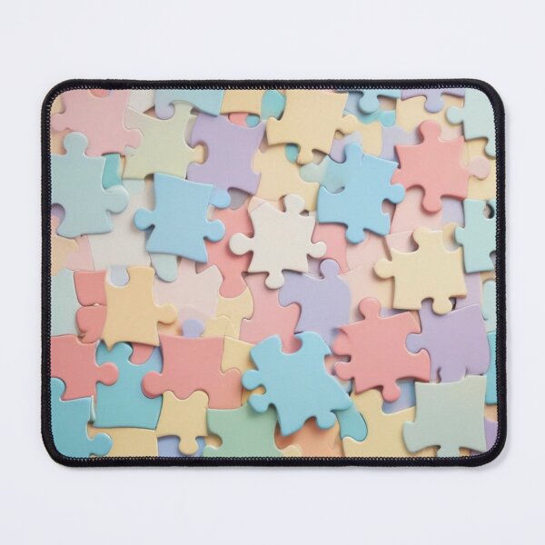 Item preview, Pastel Puzzle Pieces Background designed and sold by hjian8219.