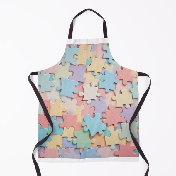 Item preview, Pastel Puzzle Pieces Background designed and sold by hjian8219.
