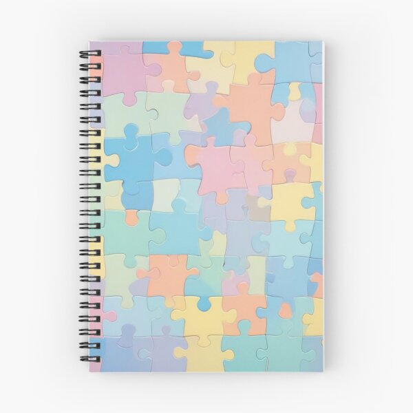 Item preview, Pastel Puzzle Pieces Background designed and sold by hjian8219.
