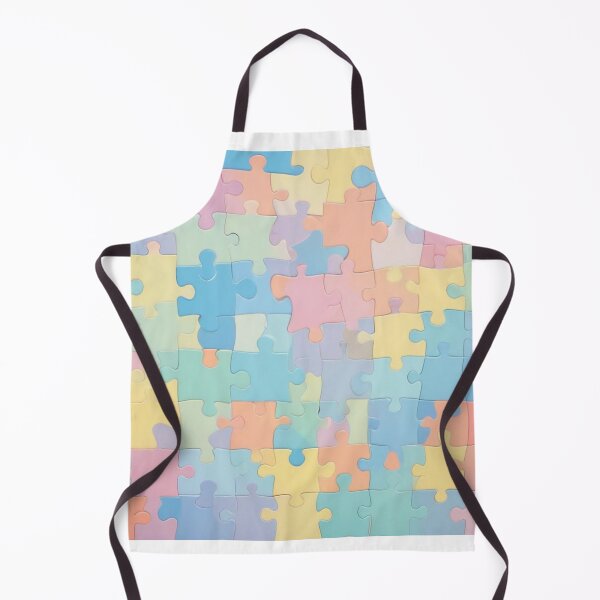Item preview, Pastel Puzzle Pieces Background designed and sold by hjian8219.