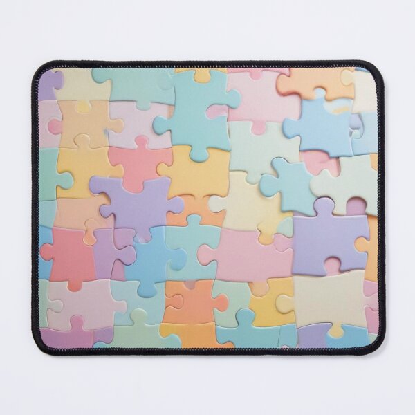 Item preview,  Pastel Puzzle Pieces Background designed and sold by hjian8219.