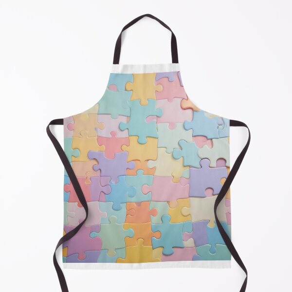 Item preview,  Pastel Puzzle Pieces Background designed and sold by hjian8219.