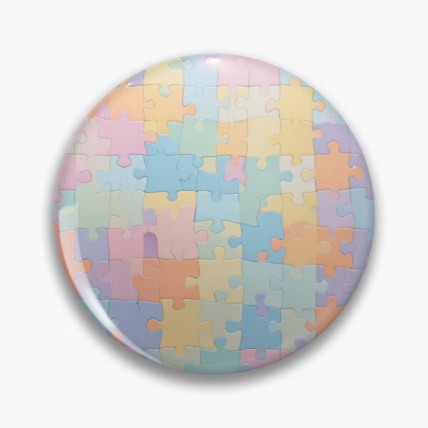 Item preview, Pastel Puzzle Pieces Background designed and sold by hjian8219.