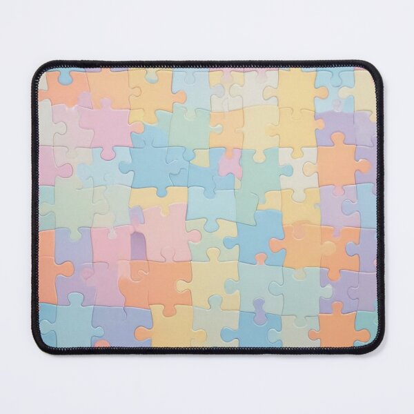 Item preview, Pastel Puzzle Pieces Background designed and sold by hjian8219.