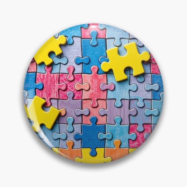 Item preview, Pastel Puzzle Pieces Background designed and sold by hjian8219.