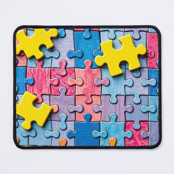 Item preview, Pastel Puzzle Pieces Background designed and sold by hjian8219.