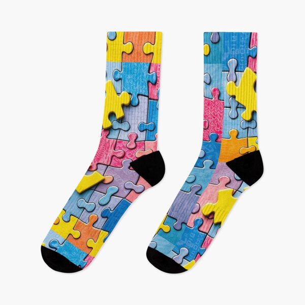 Item preview, Pastel Puzzle Pieces Background designed and sold by hjian8219.