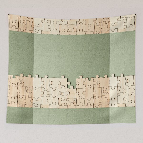 Item preview,  Pastel Puzzle Pieces Background designed and sold by hjian8219.