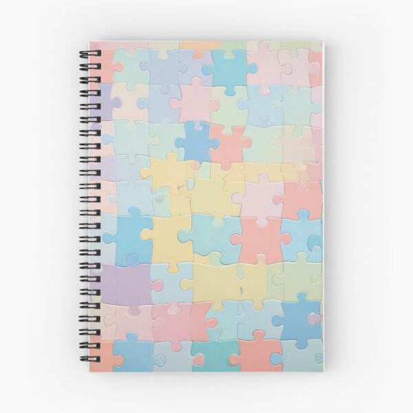 Item preview,  Pastel Puzzle Pieces Background designed and sold by hjian8219.