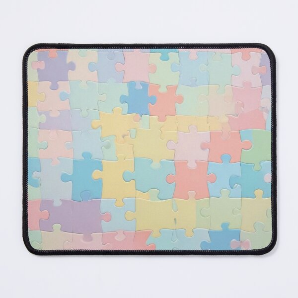 Item preview,  Pastel Puzzle Pieces Background designed and sold by hjian8219.